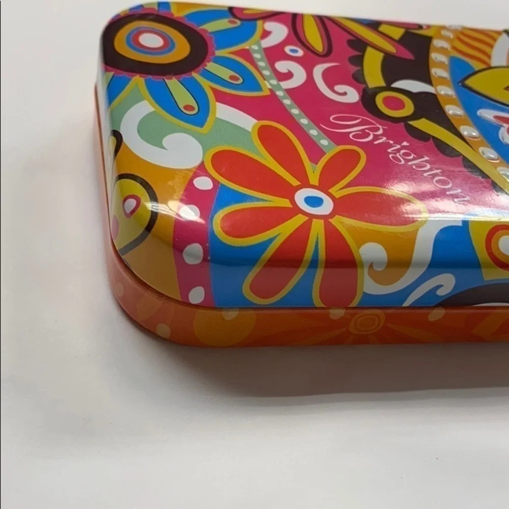 Brighton Aluminum Watch Pencil Jewelry Box Tin